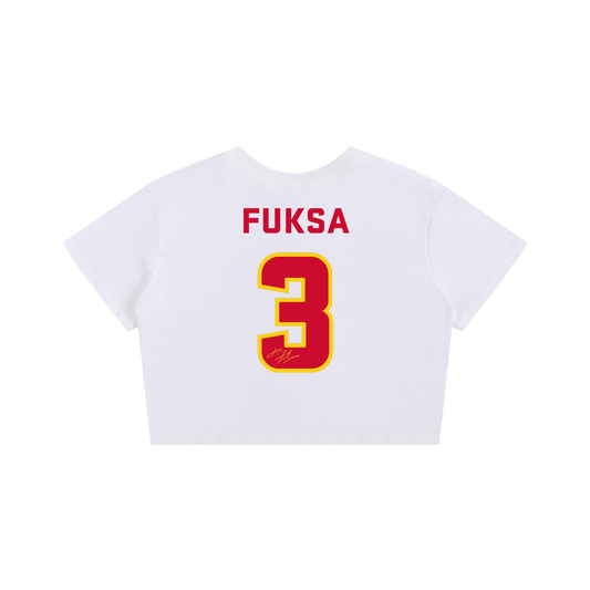 Top,Shirt,Ladies,Baby Tee,Stadium Fan,Jaylen,Jaylen Fuksa,Pitt State,Gorillas
