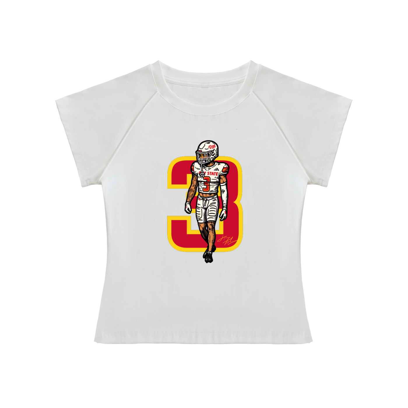 Ladies,Top,Shirt,Jaylen,Fuksa,Pitt State,Gorillas